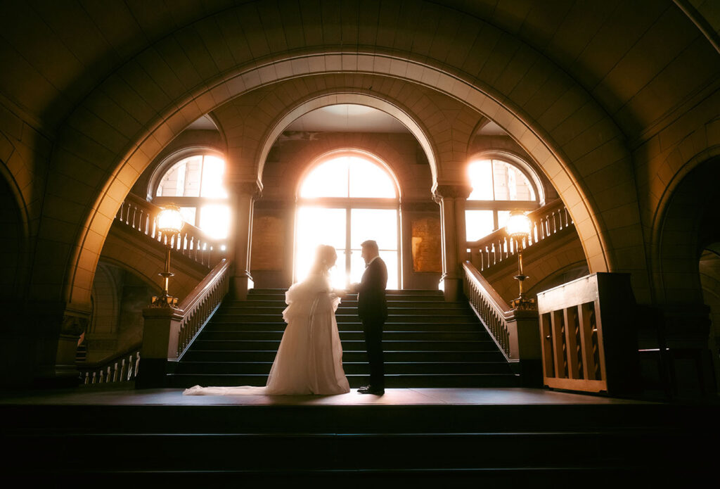 Pittsburgh Allegheny county Courthouse Wedding in Downtown Pittsburgh