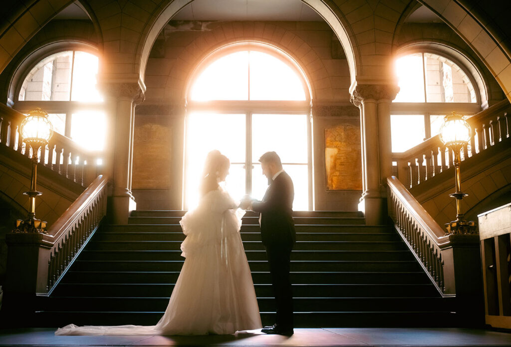Pittsburgh Allegheny county Courthouse Wedding in Downtown Pittsburgh