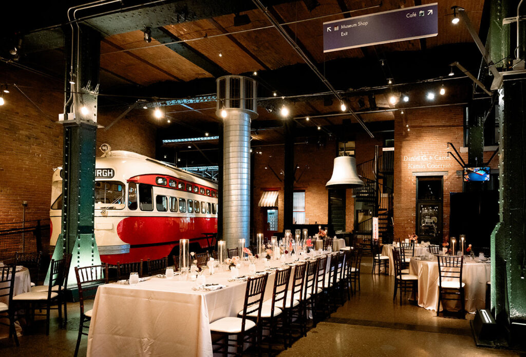 Table Wedding Decor at Heinz History Center