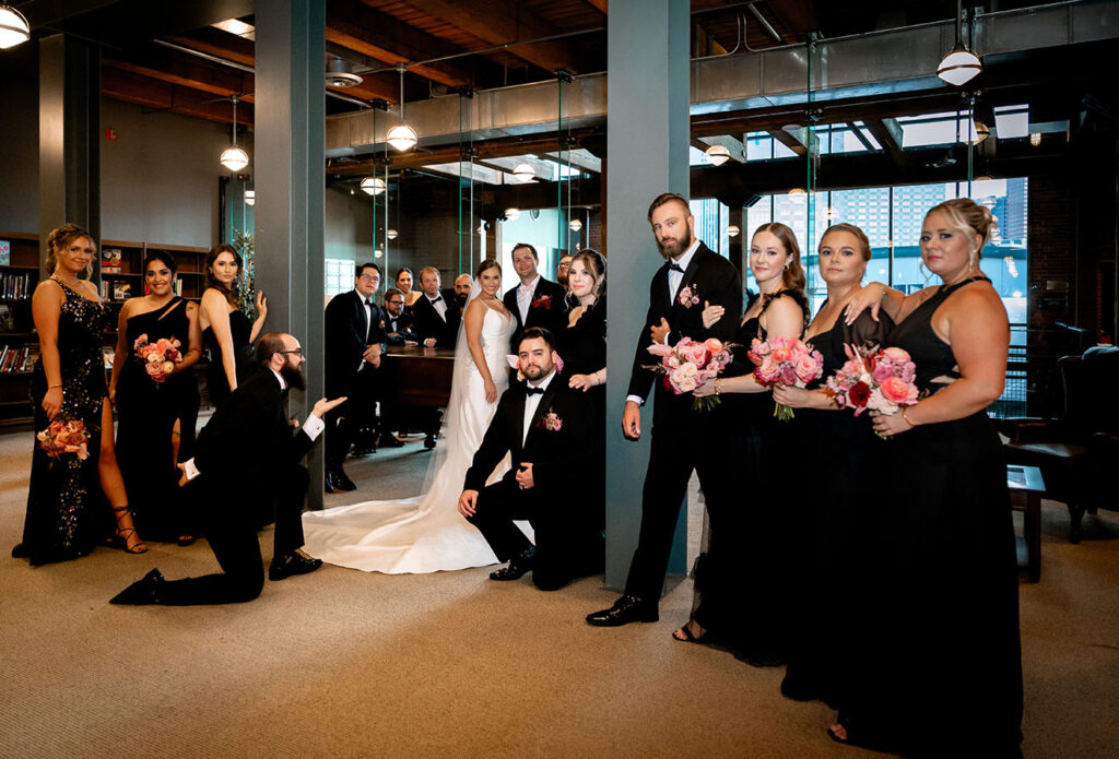 Bridal Party at Heinz Wedding