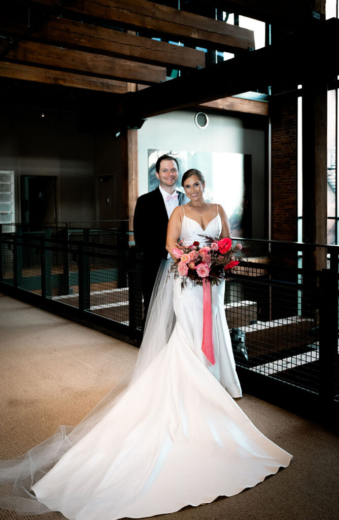 Bridal Photos at Heinz Library