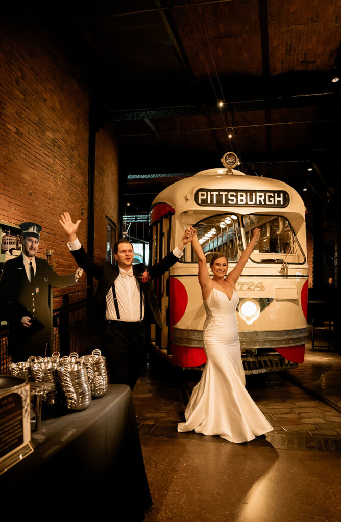 Bride and Groom Dance at their reception