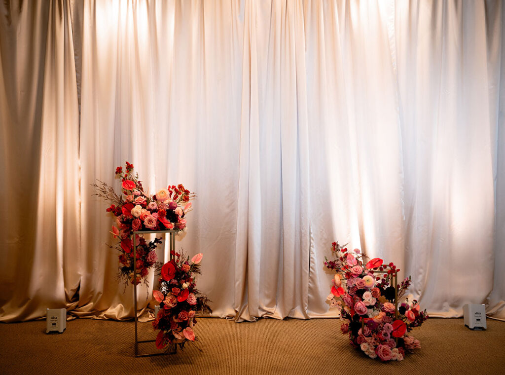 Heinz Library Decoration for Wedding Ceremony