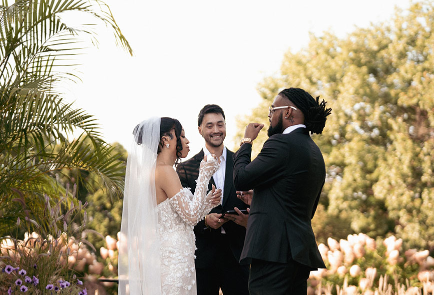 Phipps Conservatory Wedding Ceremony