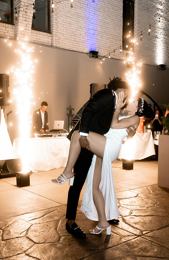 Blue Sky Kitchen Bar Wedding Reception