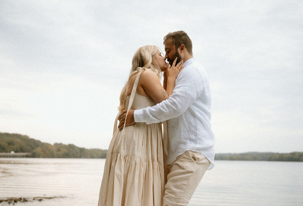 Surprised Engagement Proposal at Moraine State Park