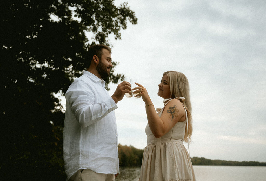 Romantic Engagement at Moraine State Park