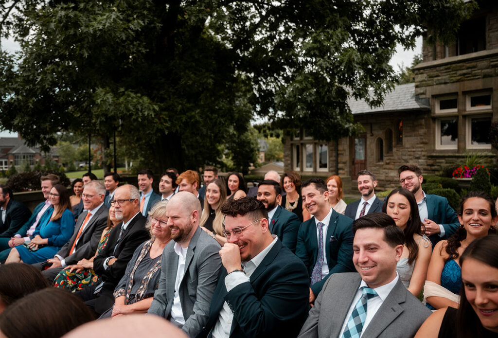 Ceremony at at Shelby Club in Cleveland OH