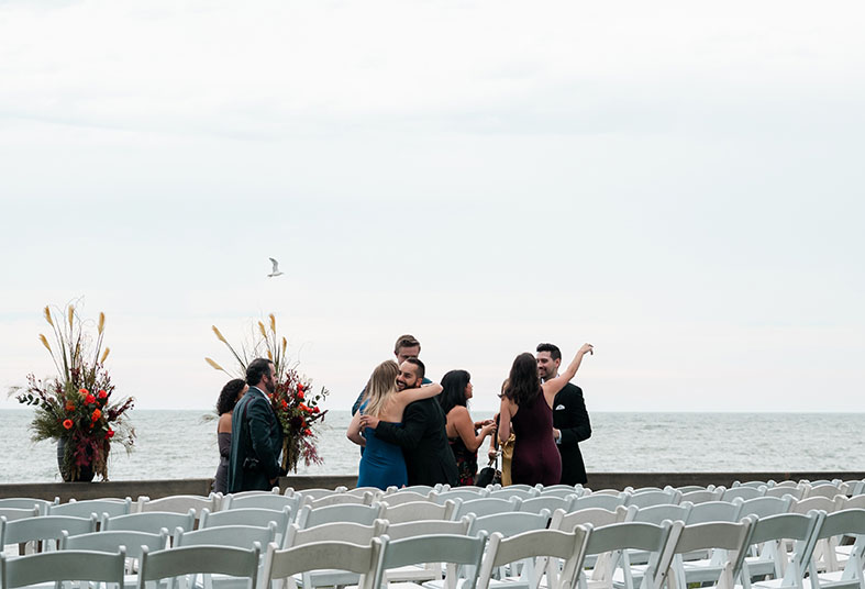 Wedding Guests at Shelby Club in Cleveland, OH