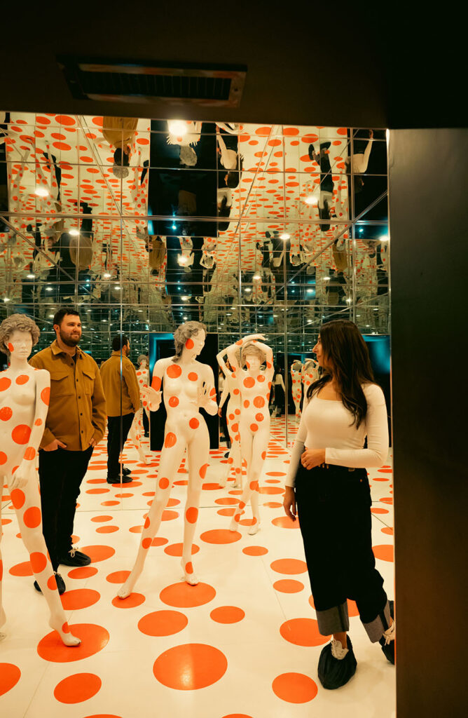 Couple at Mattress Factory Museum in Pittsburgh