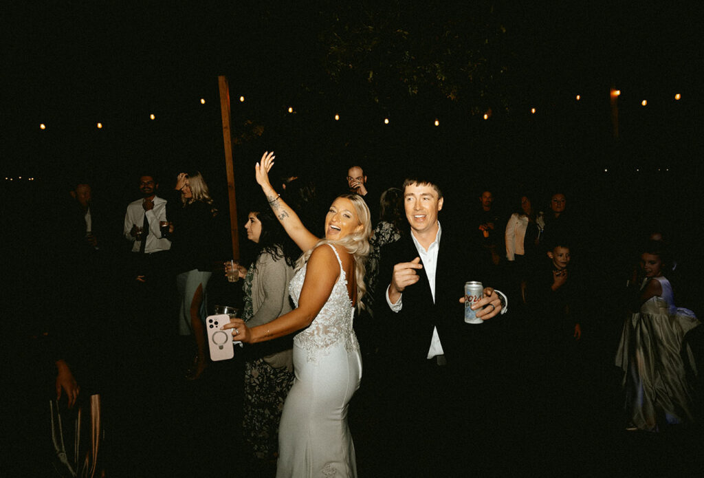 Bride Dancing at yinzer valley farms Wedding