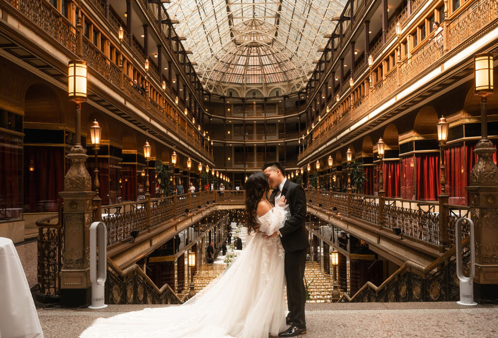 Pittsburgh wedding planner helping a bride prepare before her wedding ceremony