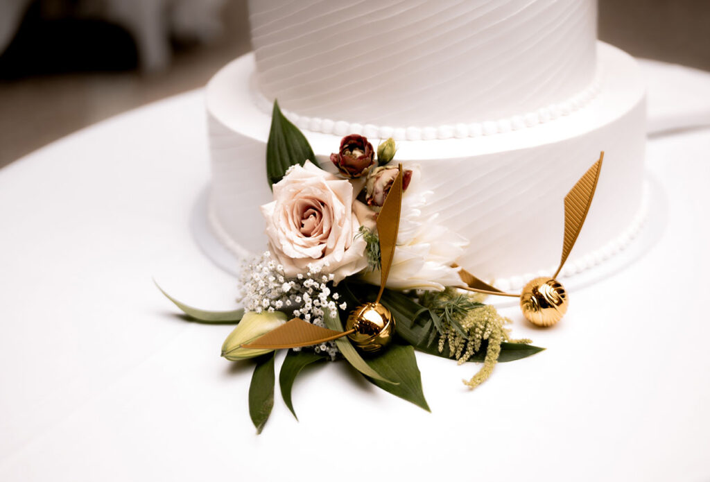 Harry Potter Theme Wedding Cake