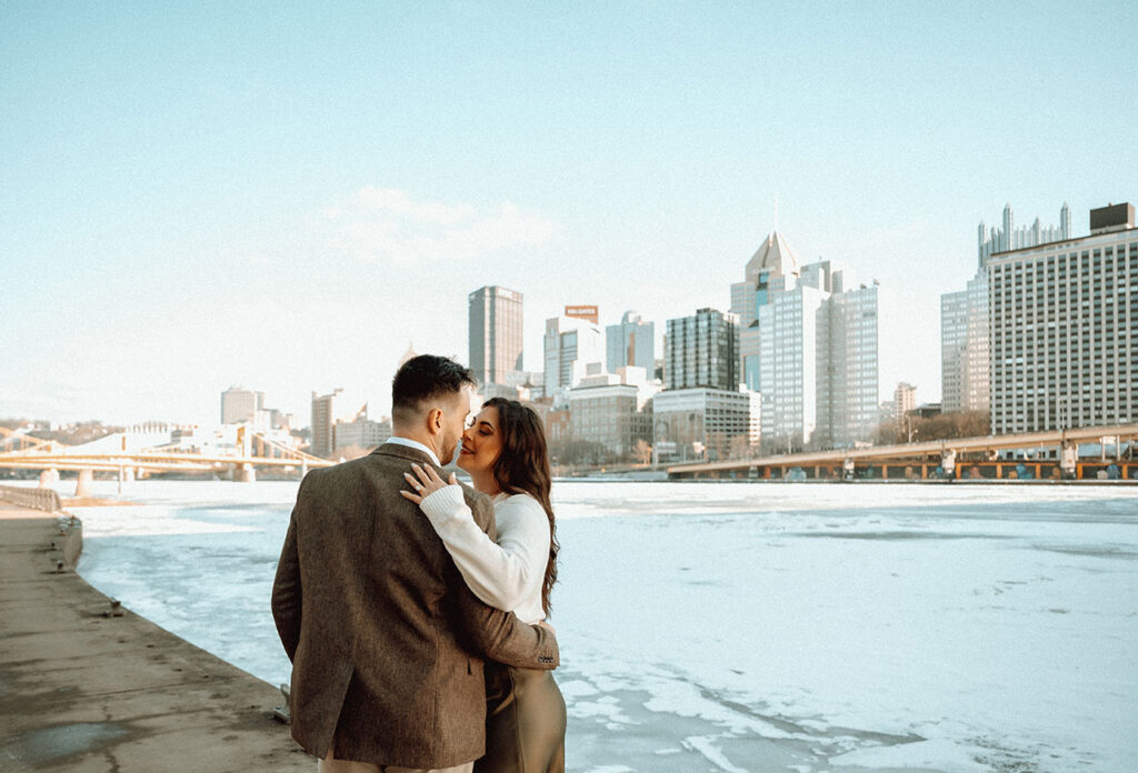 Couple Dance in Pittsburgh's North Shore