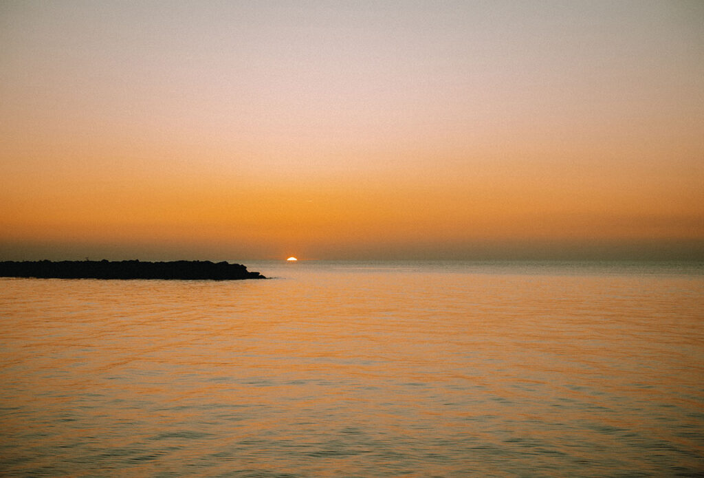 Presque Isle Sunset at Erie Pennsylvania