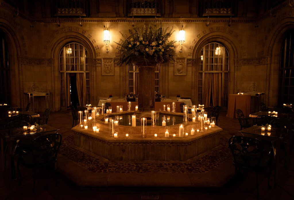 Candlelights at Duquesne Club Wedding