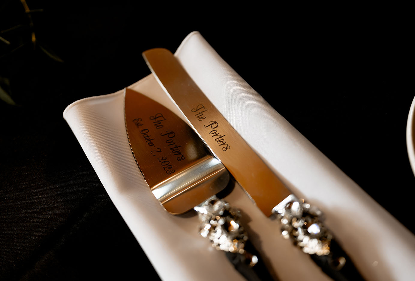 Cake Wedding Utensils 