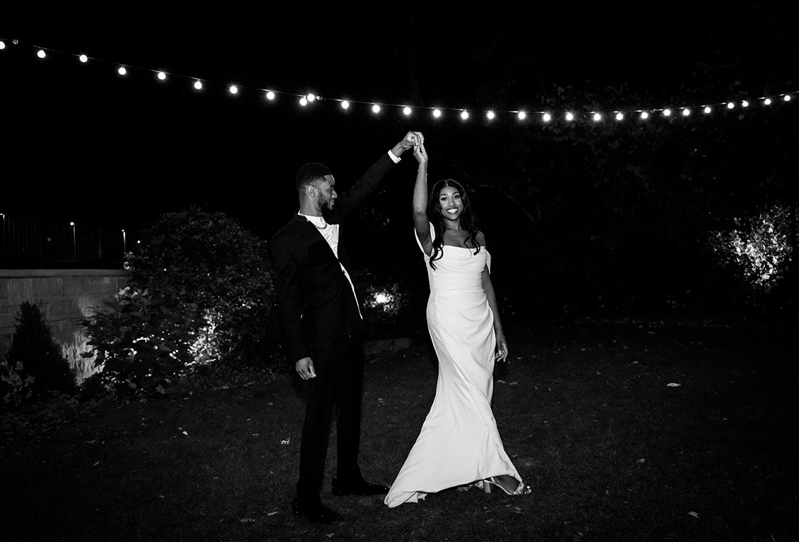 Night Bridal Portraits at the National Aviary Wedding