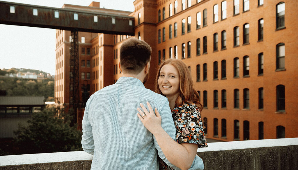 Pittsburgh Engagement Proposal at the Strip District