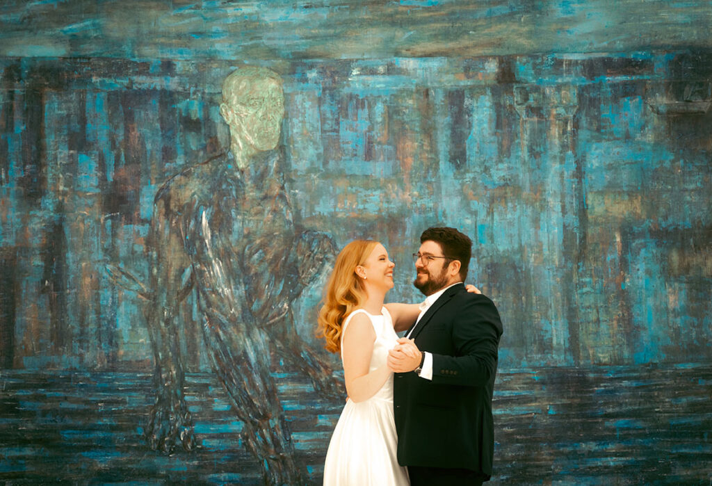 Engagement at Carnegie Museum of Art in Pittsburgh