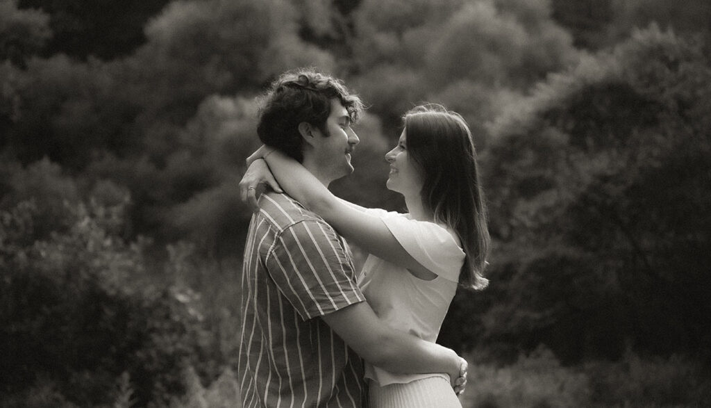Artistic couple photo session