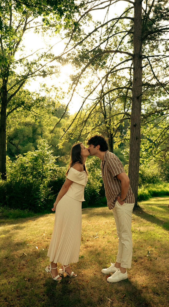 Romantic engagement photos Pittsburgh
