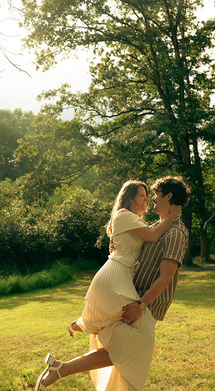 Artistic couple photo session