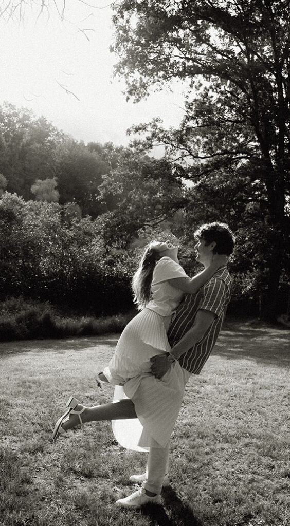 Artistic couple photo session