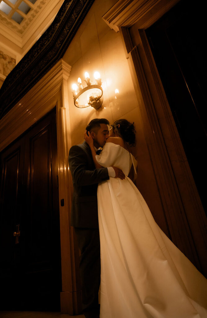 Couple Kiss at Carnegie Museum of Art