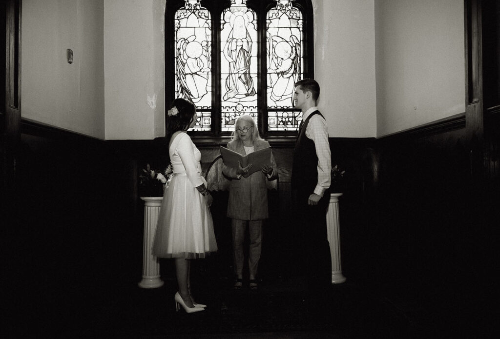 BW Wedding Ceremony at Mansion on fifth.