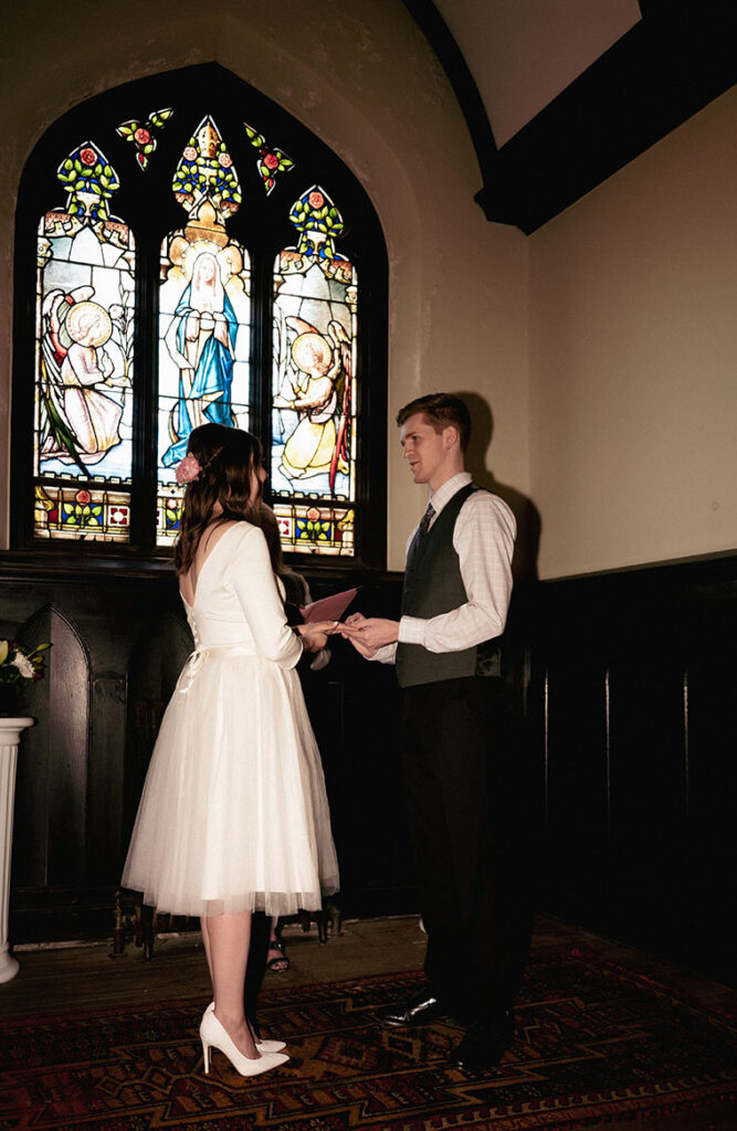 Wedding Ceremony at Mansion on fifth.
