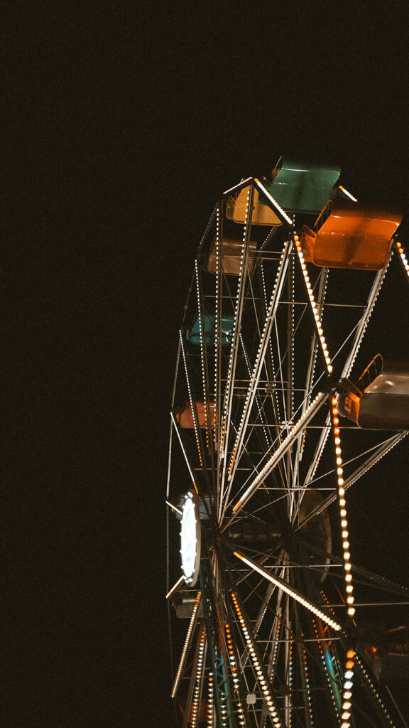 Ferris Wheel at Oktoberfest in Downtown Pittsburgh