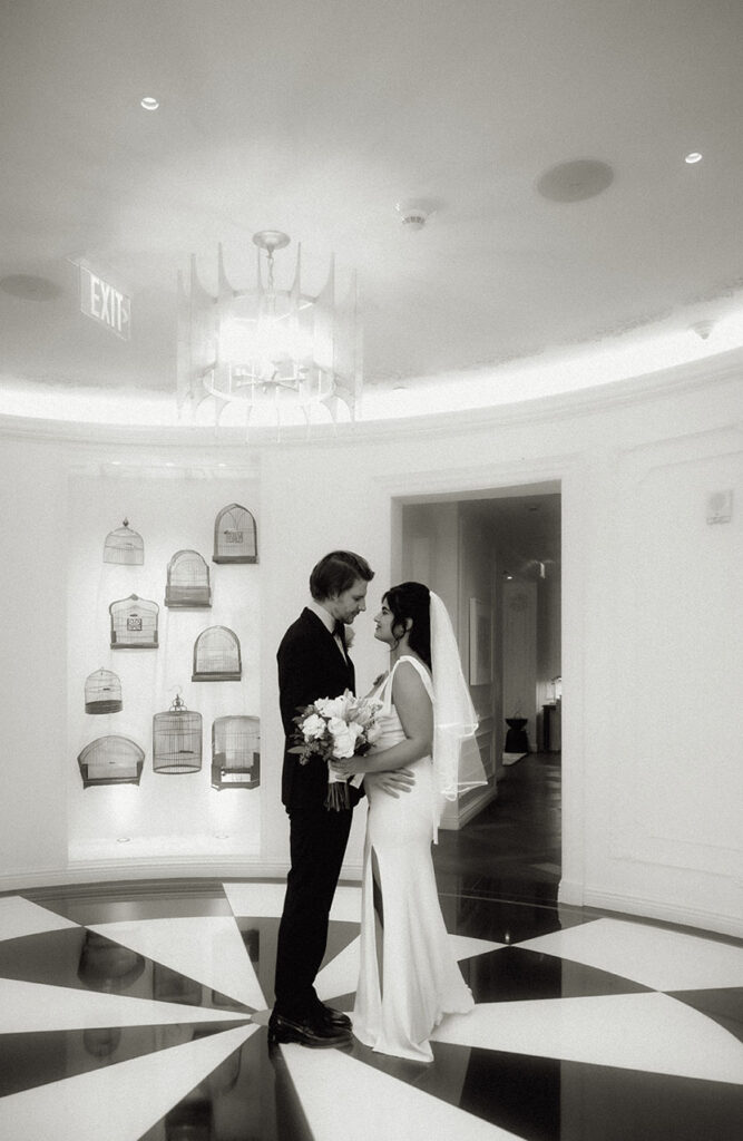 Aida and Zachery sharing their winter first look inside the Kimpton Hotel Monaco in Downtown Pittsburgh.