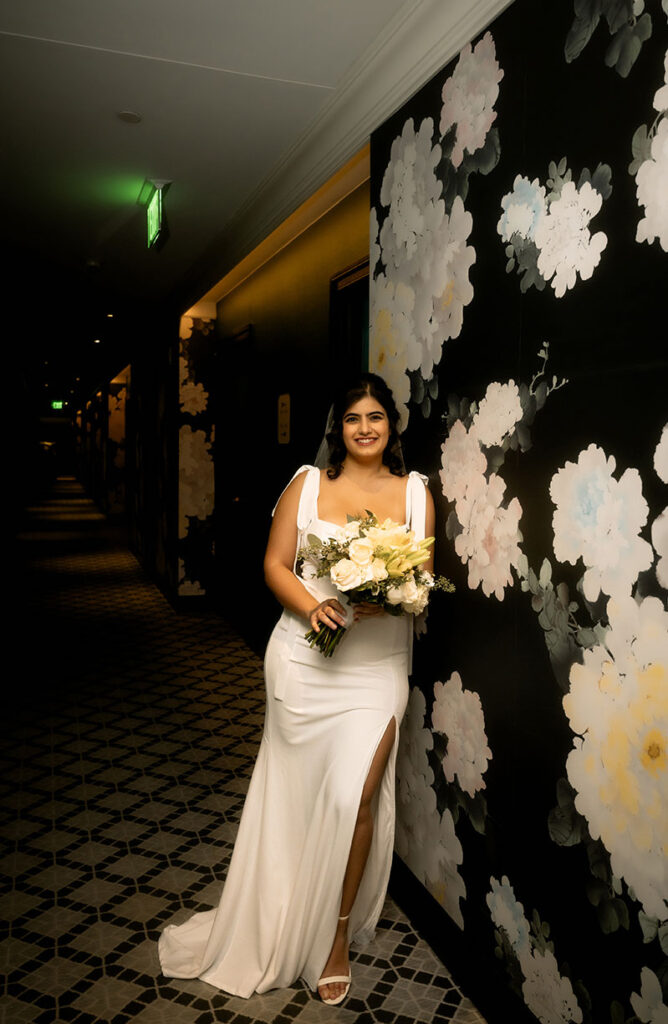 Bride at the Kimpton Hotel Monaco