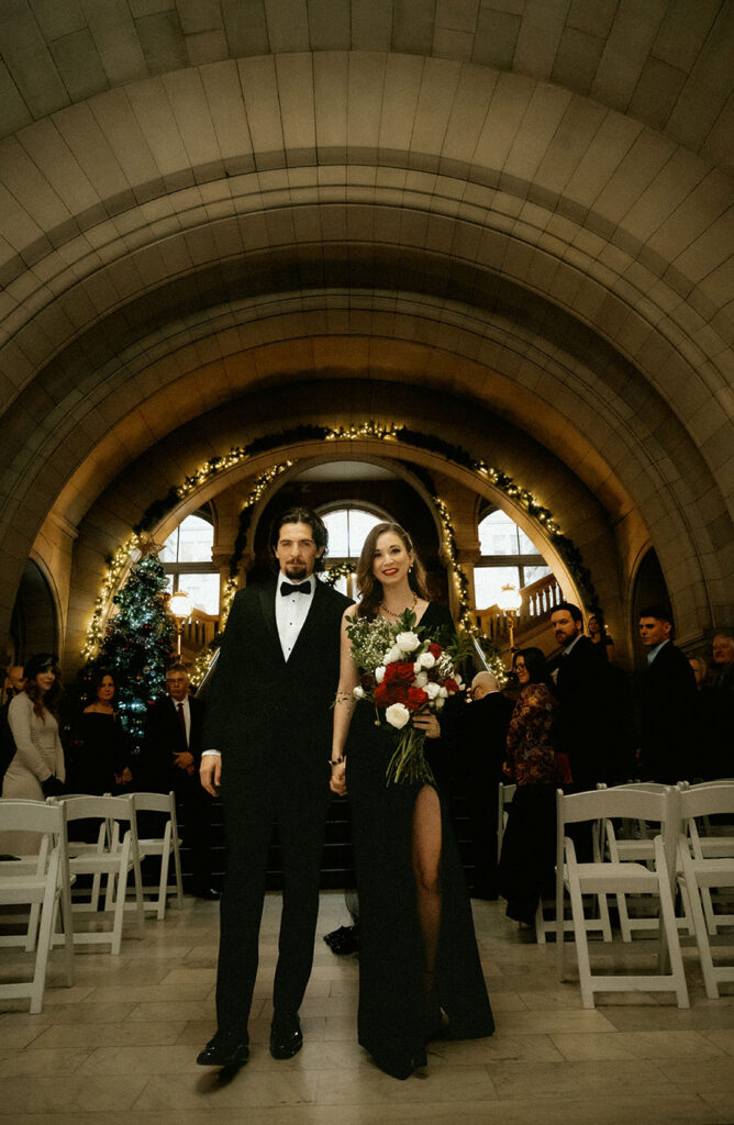 Self Uniting Wedding at Allegheny County Courthouse in Pittsburgh