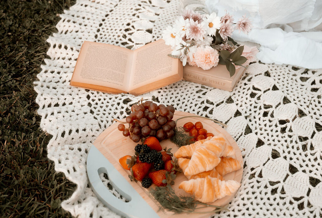 Romantic Engagement Session in Sewickley Heights Borough Park during the summer.