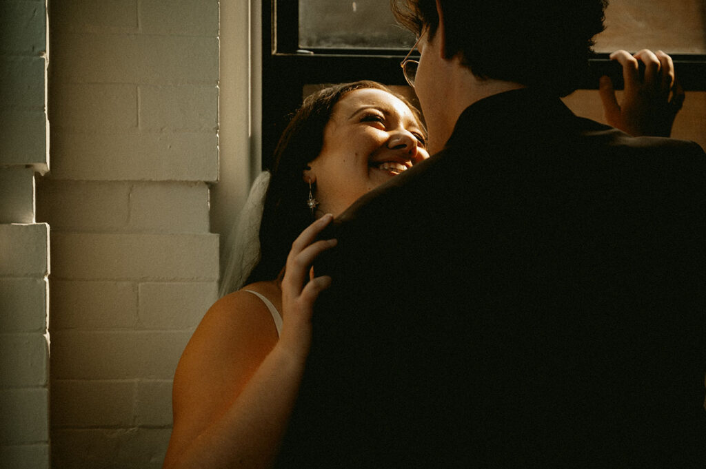 couple dancing reception documentary wedding photography Pittsburgh