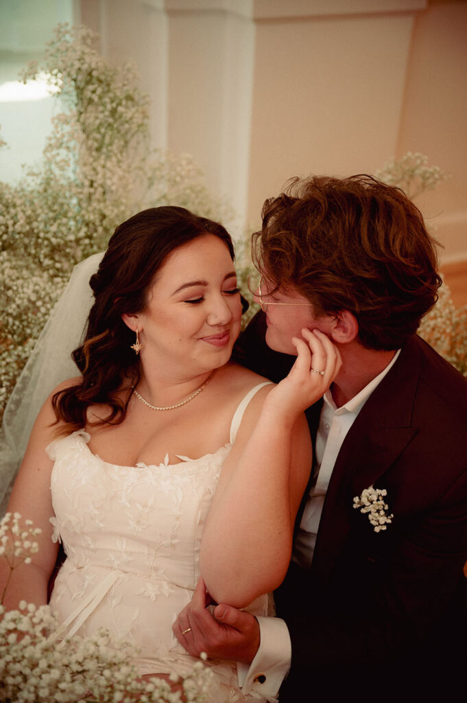 romantic wedding ceremony moment documentary photography Pittsburgh