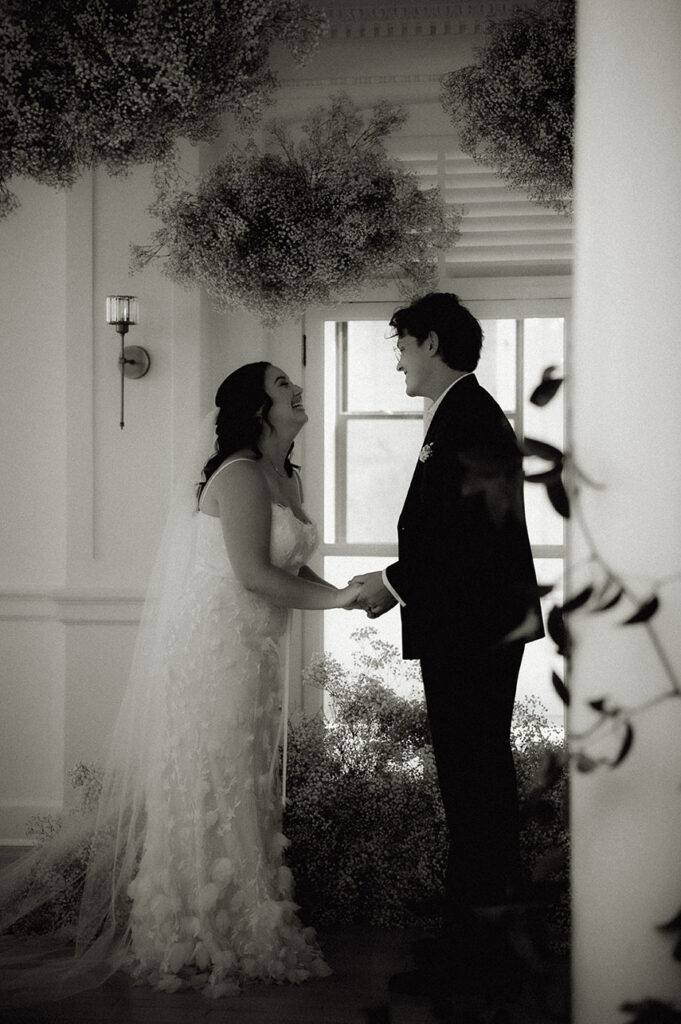 emotional wedding ceremony moment documentary wedding photographer Pittsburgh