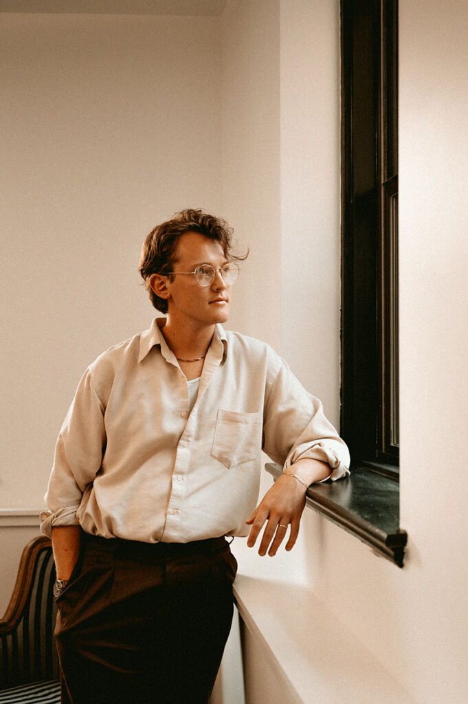 natural groom preparation moment documentary wedding photographer Pittsburgh