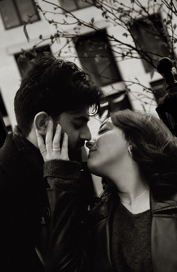 Editorial couple photography in London