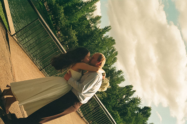 Analog wedding photography in Pittsburgh