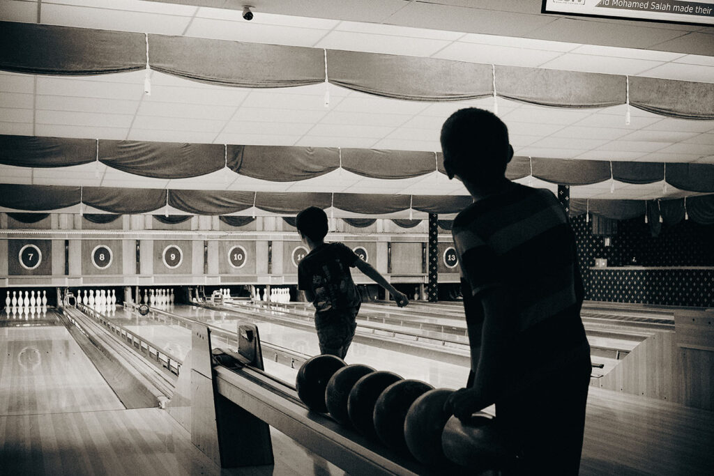 Historic bowling alley atmosphere at Arsenal Bowl Lawrenceville