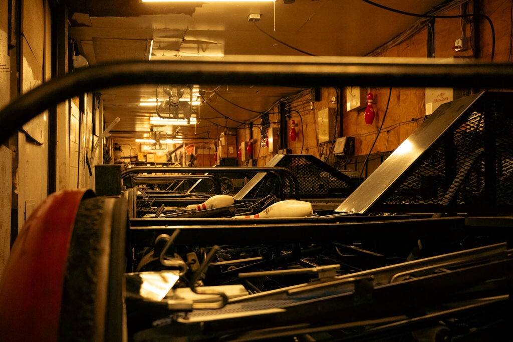 Mechanical engineering details behind Pittsburgh bowling lanes