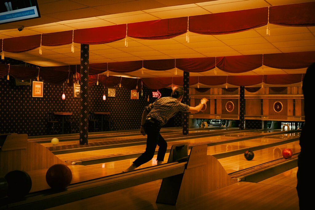 Candid moments of people enjoying an evening at Arsenal Bowl Pittsburgh